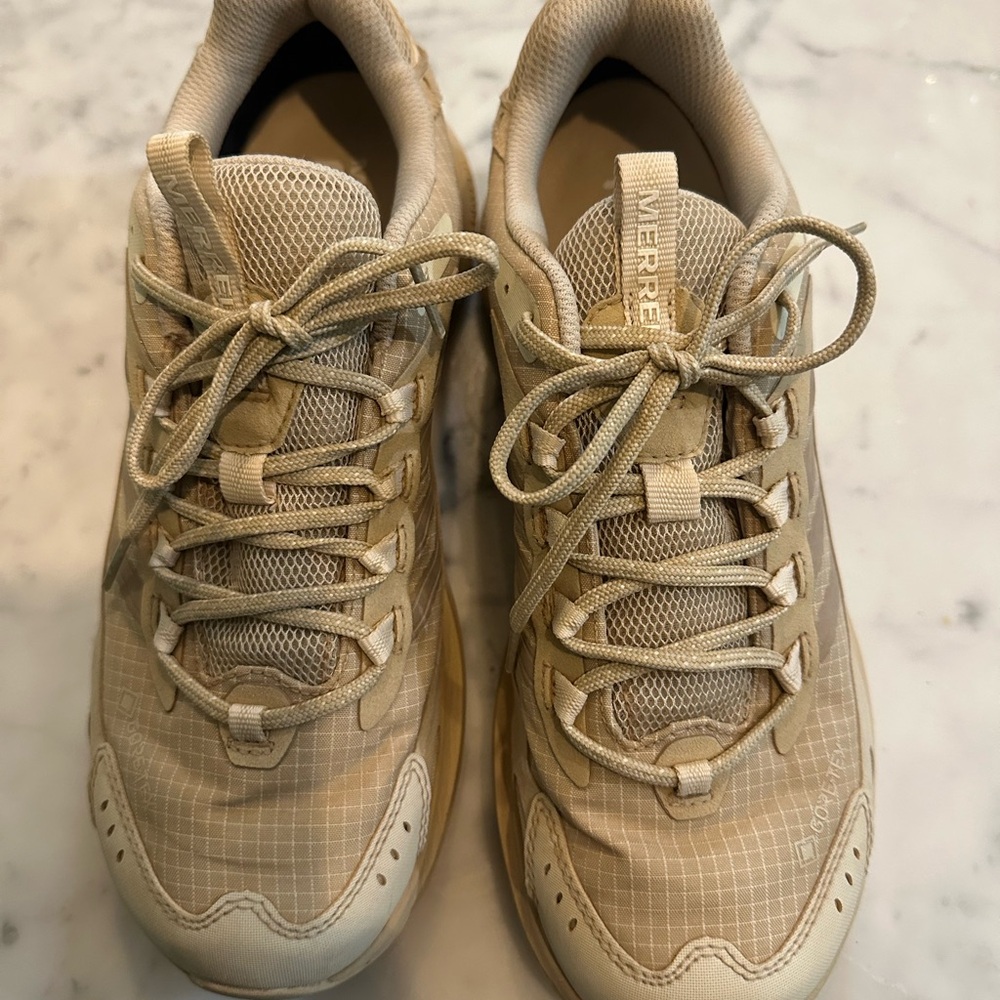 Merrell Women's Tan Athletic Shoes - Picture 3 of 7